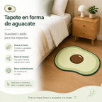 Tapete Absorbente 40 X 60 Cm Diseño Aguacate Secado Rápido