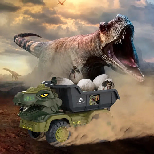 Coche De Fricción Con Forma De Dinosaurio