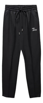 Pantalones Deportivos De Algodón Para Mujer Estilo Y Negro Xl
