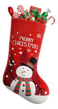Bota Navideña Roja Con Diseño Navideño 43 Cm - Fes.42.1