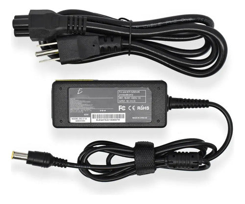 Cargador Laptop Para Sony Mini 19v 2.1a 40w 6.5 X 4.4 Mm