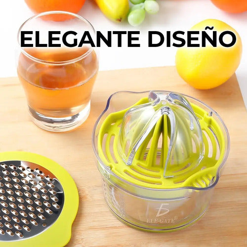 Exprimidor Manual De Jugo Ele-gate Para Cítricos Y Frutas