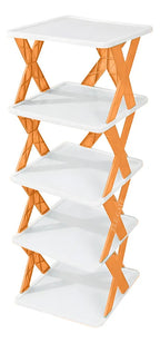 Zapatera Organizador Plegable Con 4 Niveles