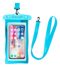 Funda Universal Impermeable Para Celulares Azul