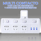 Multicontacto Hembra De Habitación Luz Nocturna Interruptor