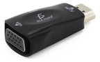 Adaptador Convertidor Hdmi A Vga Audio 3.5