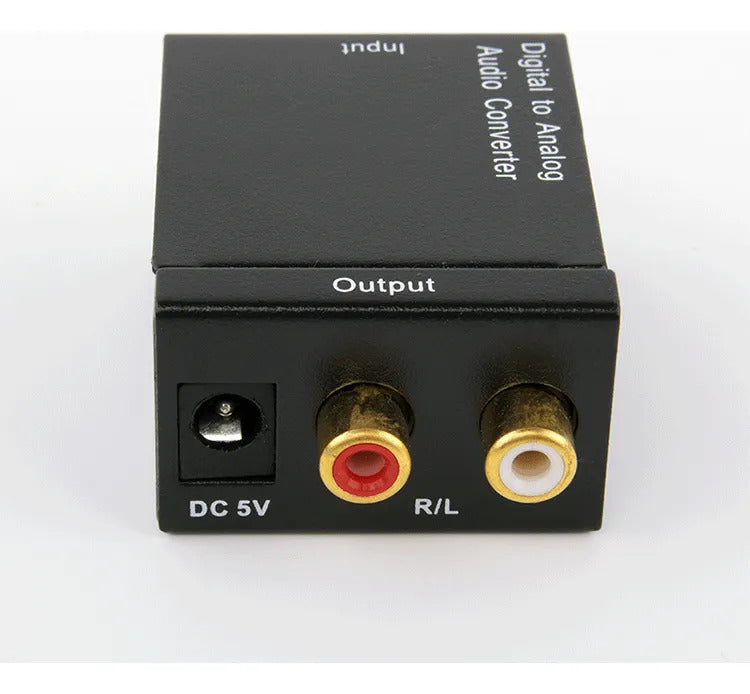 Convertidor De Audio Digital A Análogo Óptico Rca Compuesto