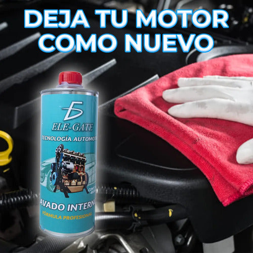 Líquido Para Lavado Interno De Motor - Botella De 400 Ml