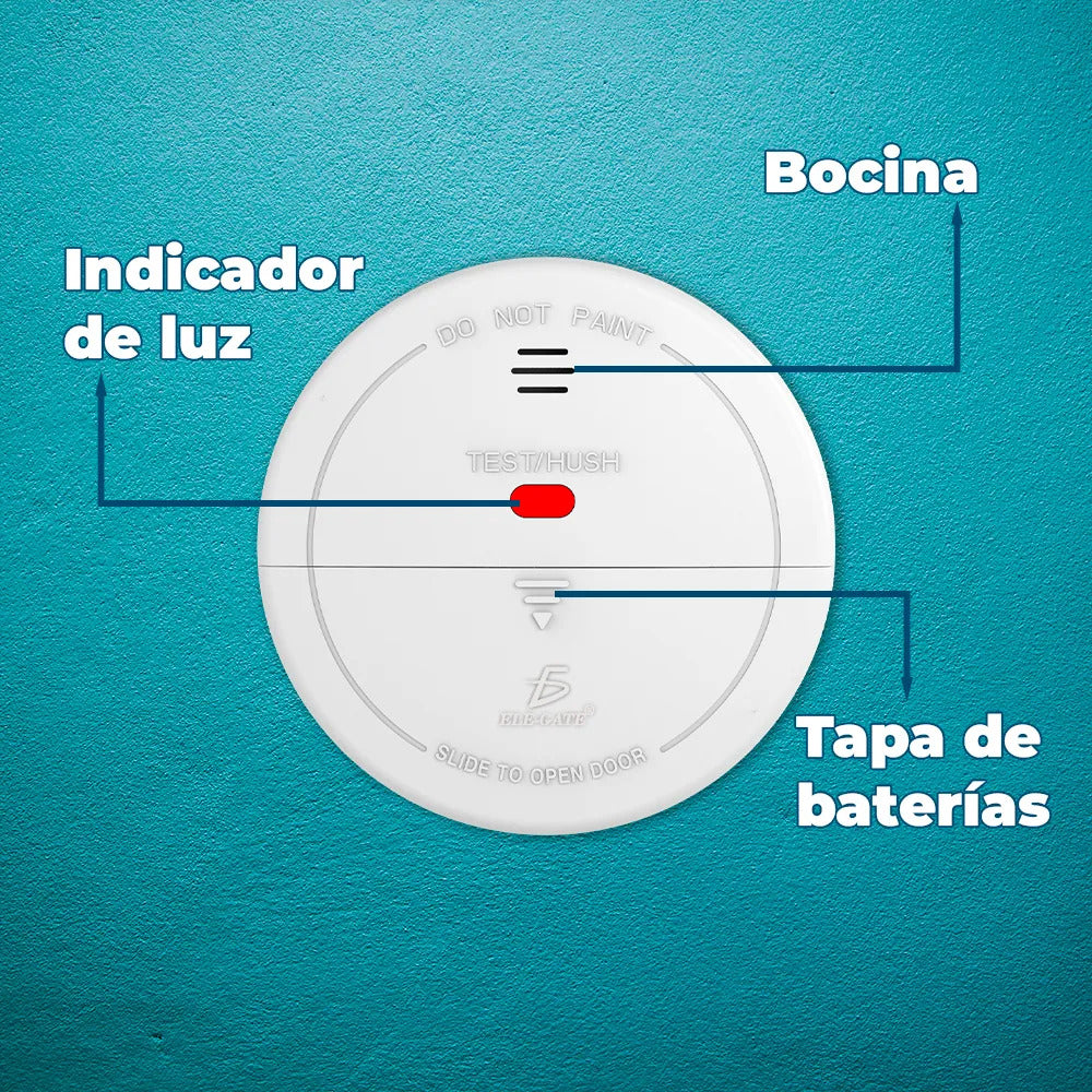 Detector De Humo Con Wifi Y Aplicación Tuya