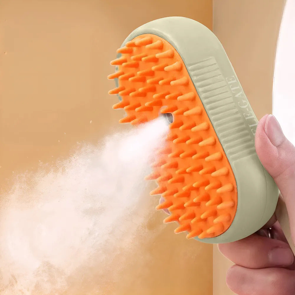 Cepillo Vaporizador Usb Para Perros Y Gatos