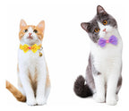 Collar Para Mascota Con Elegante Moño Y Campana