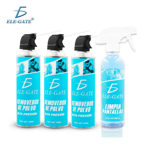 Paquete De 3 Aires Comprimidos 440ml Mas Un Liquido Limpia