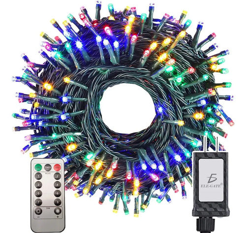 Luces De Navidad Multicolor Rgb Azul