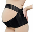 Cinturón de soporte de vientre para mujer embarazada negro XL