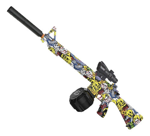 Pistola Automático De Hidrogel Con Modo Ráfaga Y Pila