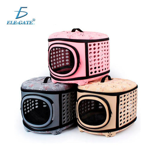 Mochila Bolsa Transportadora Para Perros Y Gatos Viaje