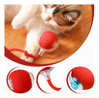 Pelota Interactiva Automática Inteligente 360 Para Perros Y