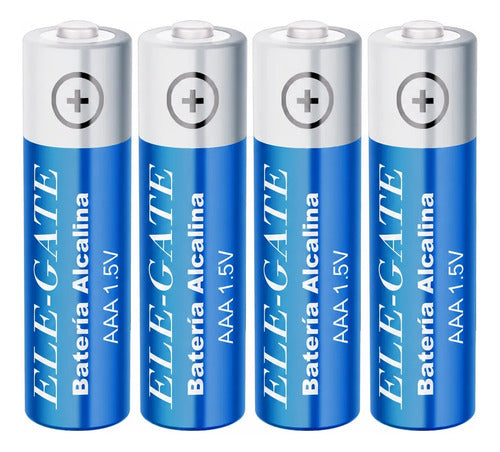 Paquete De 4 Pila Alcalinas Sin Mercurio Aaa De 1.5v Tamaño