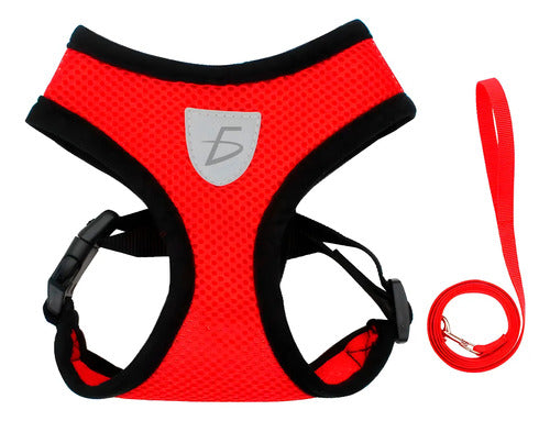 Conjunto De Arnés Y Correa Para Mascotas Estilo