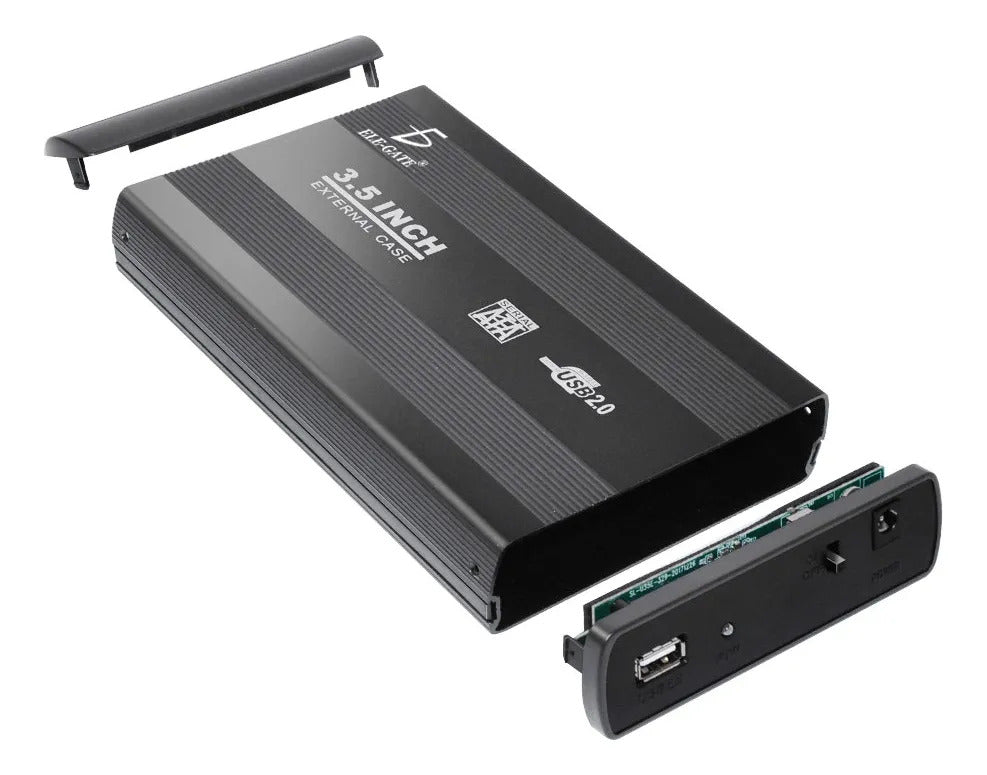 Gabinete Case Disco Duro Sata 3.5 Usb Externo 2.0