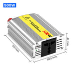 Inversor Voltaje Con Cargador Ups Volta 12vdc 110vac 500w