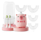 Cepillo De Dientes Eléctrico Infantil Capibara, Cepillo