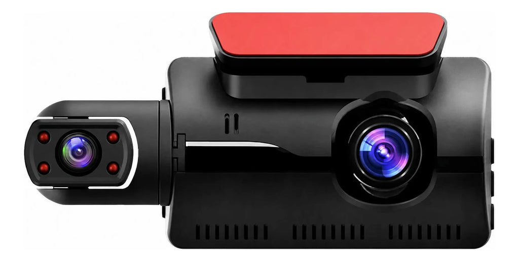 Dvr dash cámara frontal 1080p e interior cámara dual