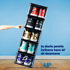 4 Pzs Organizador De Zapatillas Transparente Muestra Tus