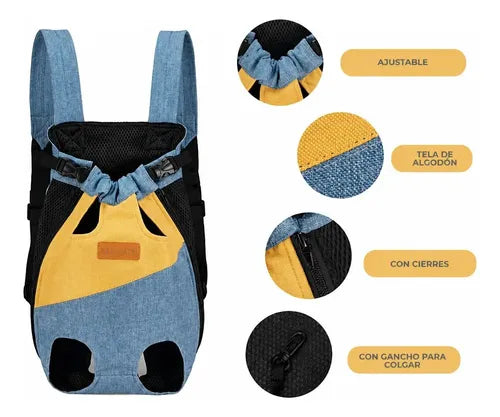 Bolso Portátil De Cuatro Patas De Mascota Para Viaje