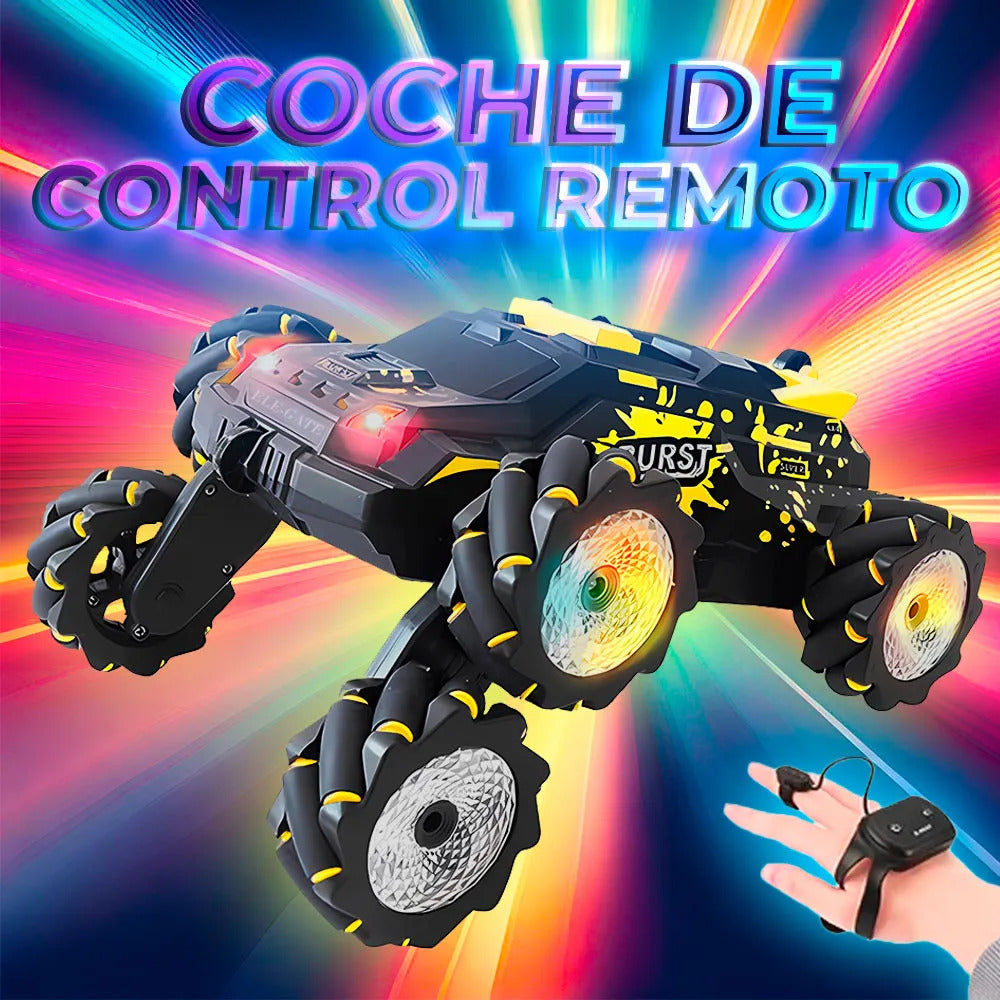 Coche todoterreno rc con control de muñeca y mando