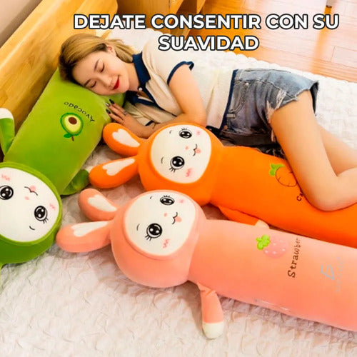 Peluche De Conejo Con Sudadera De Aguacate 115cm