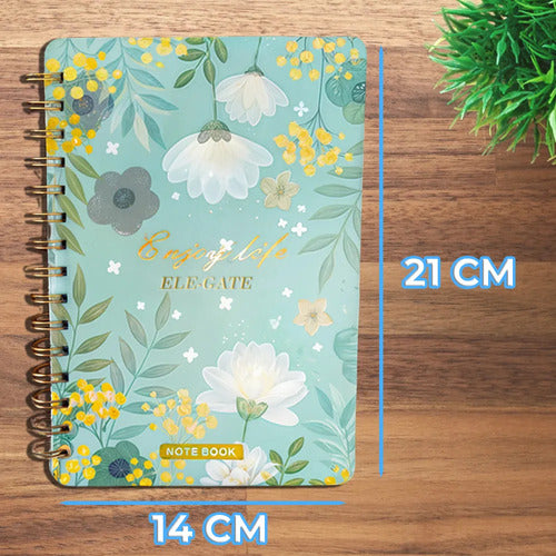 Cuaderno Coquete De 80 Hojas Rayadas Tamaño A5 Coreano
