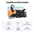 Cable Toslink De Fibra Optica 5 M Audio Alta Calidad