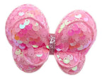 Paquete De 4 Moños Con Liga Con Diseño De Mariposa
