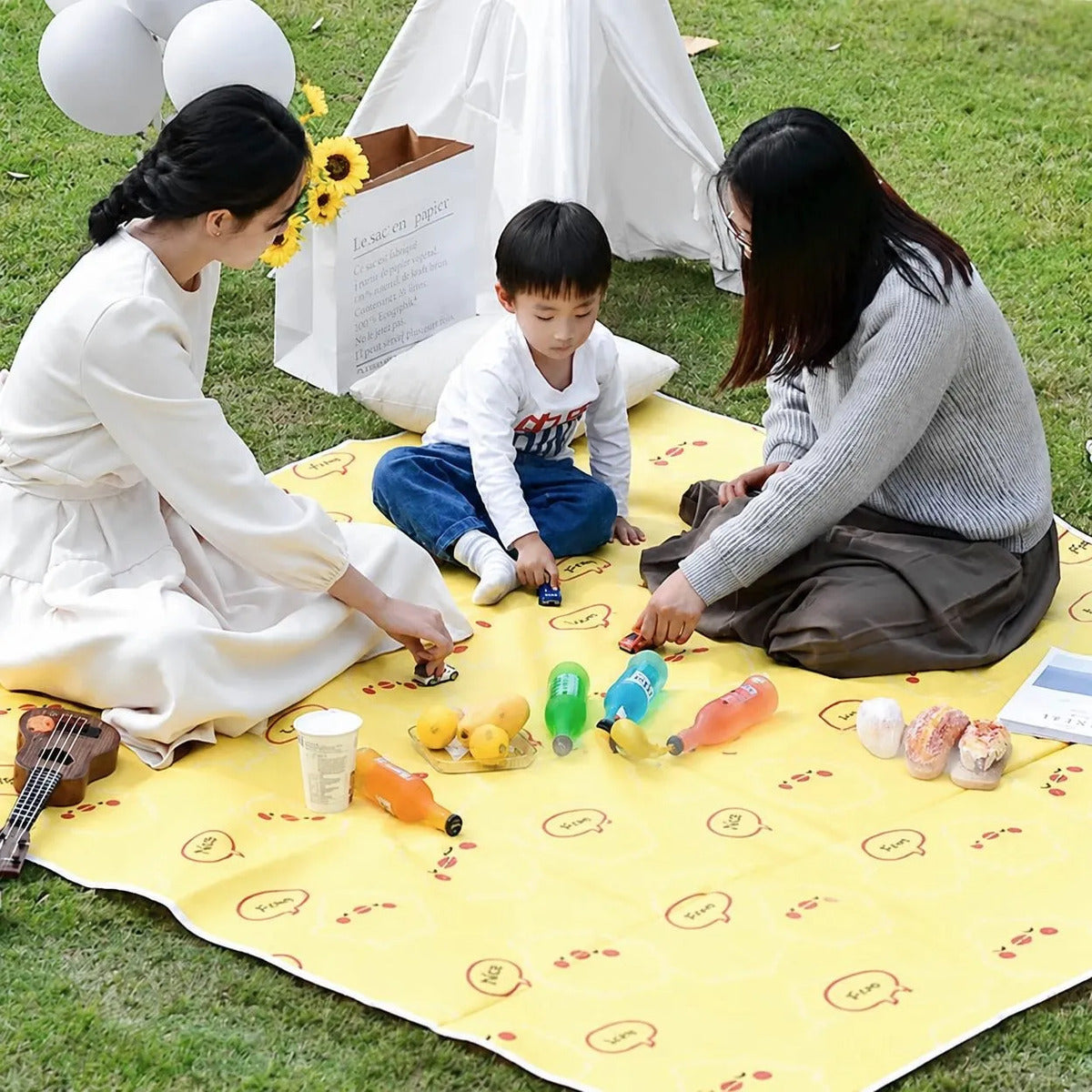 Tapete Impermeable Para Camping- Tamaño 150x200 Cm