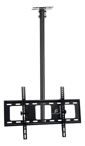 Soporte De Techo Para Tv Inclinable Ajustable De 26-55 Negro