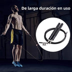Cuerda De Saltar De Alta Velocidad Ajustable De Aluminio Rojo