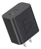 Cargador tipo C 20 W con carga rápida y protección