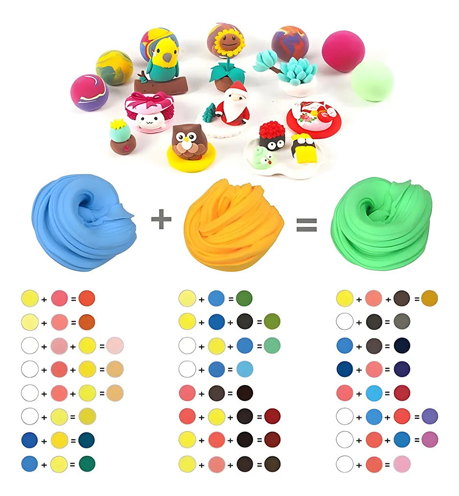 Foamy Moldeable Con 36 Colores