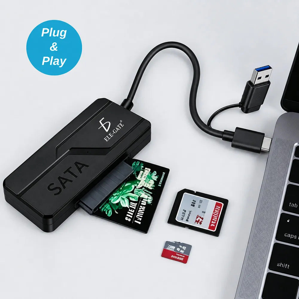 Adaptador Sata A Usb 3.0 Con Alimentación Compatible Con