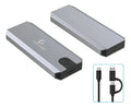 Gabinete SSD M.2 NVMe USB-C 10GBPS aluminio
