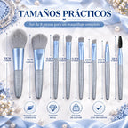 Juego De 8 Brochas De Maquillaje Profesionales Para