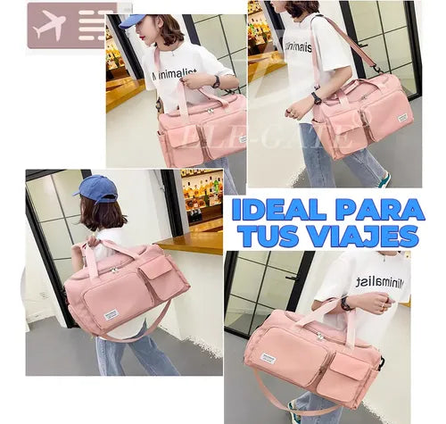 Bolsa De Viaje Con Espacio Para Calzado Y Bolsa Contra Azul