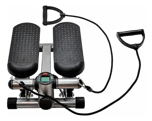 Mini Escaladora C Bandas D Resistencia Portatil Pantalla Lcd
