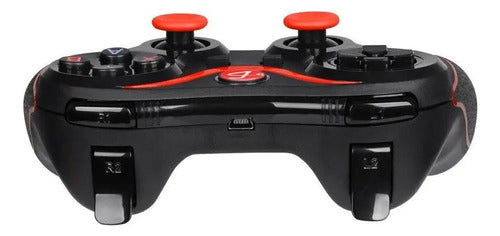 Control Para Juegos Joystick Inalámbrico Ergonomico Bluetooth Multiplataforma Android/ios Color Negro Rojo Ele-gate