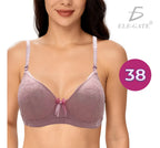 Brasier Con Encaje Copa Completa Slight Push Up Coral Claro M