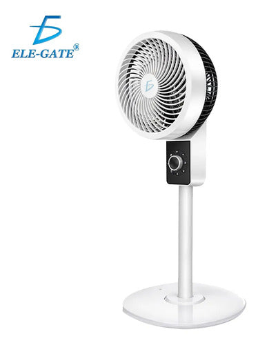 Ventilador De Pedestal Potente Silencioso 180º Con Diseño