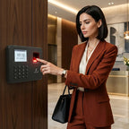 Reloj Checador Biométrico Digital Con Huella Control De