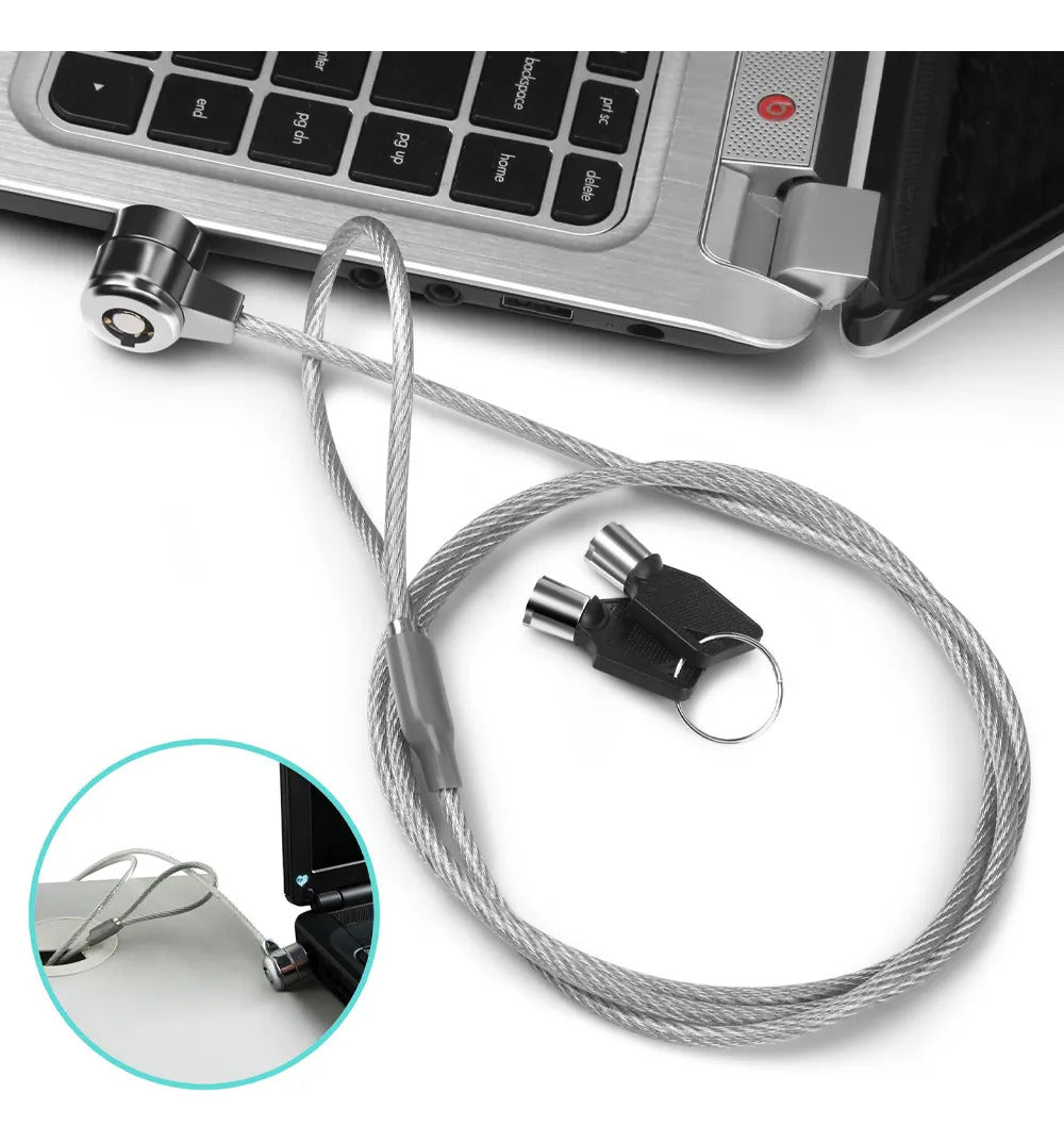 Candado De Seguridad Para Laptop Con Llave