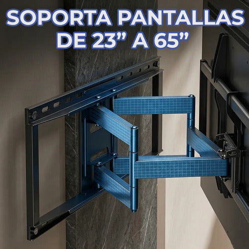 Soporte Para Tv De 23 A 65 Pulgadas Con Brazo Doble